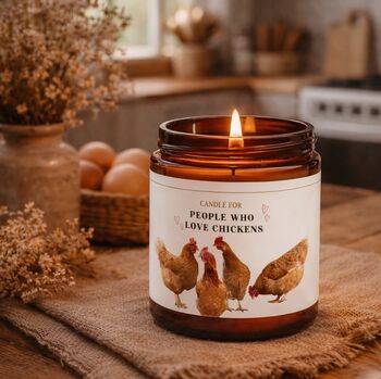 Chicken Gifts Funny Candle For People Who Love Chickens, 6 of 8