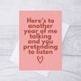 Card For Her | Funny Valentines Day Card, thumbnail 1 of 3