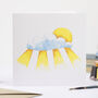 Sunshine Birthday Greetings Card, thumbnail 1 of 3