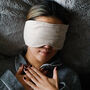 Dune Soft And Breathable Tencel Sleep Mask, thumbnail 1 of 6