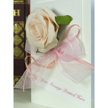 Red Rose Luxury Valentine Card, 6 of 12
