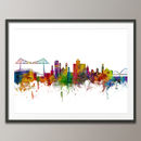 middlesbrough city skyline by artpause | notonthehighstreet.com