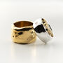 Sterling Silver Or Gold Vermeil Free Form Ring, thumbnail 1 of 7