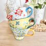 Set Of Three Hand Painted Mediterranean Mugs, thumbnail 2 of 4