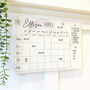 Personalised Family Acrylic Weekly Wall Planner, thumbnail 1 of 2