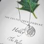Holly, Tree Zodiac Necklace, thumbnail 1 of 10