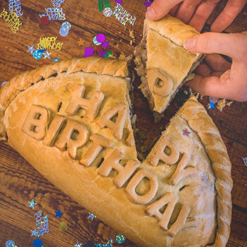 'The Personalised Xl One' Cornish Pasty, 5 of 9