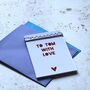 Valentine's Day Photo Bunting Card, thumbnail 7 of 7
