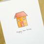 Personalised House Handmade New Home Card, thumbnail 3 of 6