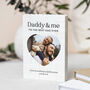 Personalised Keepsake Block Christmas Gift For Dad, thumbnail 4 of 9