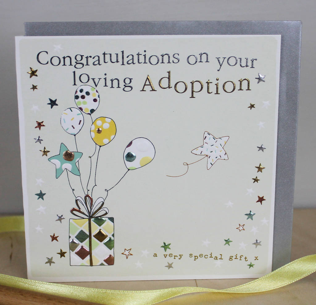 Adoption Card Ideas
