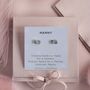 Nanny Earrings Studs, thumbnail 1 of 7