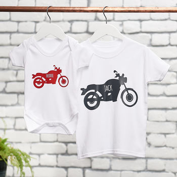 Personalised Children's Motorbike T Shirt, 3 of 9
