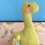 Cuddly Diplodocus Dinosaur Knitting Pattern, thumbnail 2 of 2