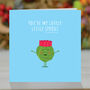 You're My Little Sprout Christmas Card, thumbnail 1 of 2