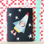 Mini Spaceman Greetings Card, thumbnail 1 of 4