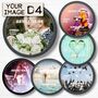 Vinyl Record Valentine's Personalised Coaster | Wife | Husband| Romance | Boyfriend | Girlfriend, thumbnail 9 of 9