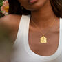 Cosmic Goddess Gold Vermeil Necklace, thumbnail 1 of 8