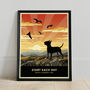 Limited Edition English Bull Terrier Gift Print, thumbnail 6 of 7