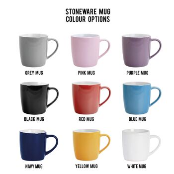 Valentine's Day Heart Stoneware Mug, 4 of 4