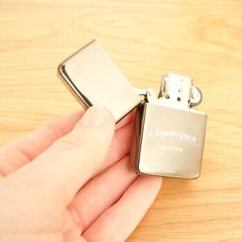 Personalised Petrol Lighter With Free Engraving, 3 of 12