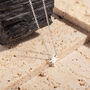 Brushed Recycled Silver North Star Necklace, thumbnail 1 of 7