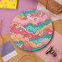 Pink Mountains Coaster, thumbnail 2 of 3