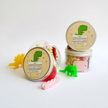 Personalised Dinosaur Themed Party Favours, 2 of 2
