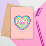 Large Size Love Heart Card, thumbnail 2 of 2