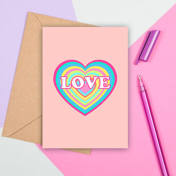Large Size Love Heart Card, 2 of 2