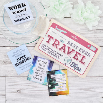 Travel Gifts: Wanderlust Tea For Travellers | Gap Year Gift | Farewell Gift, 11 of 12