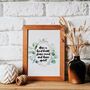 Have A Kind Heart, Fierce Mind And Brave Spirit Print, thumbnail 2 of 7