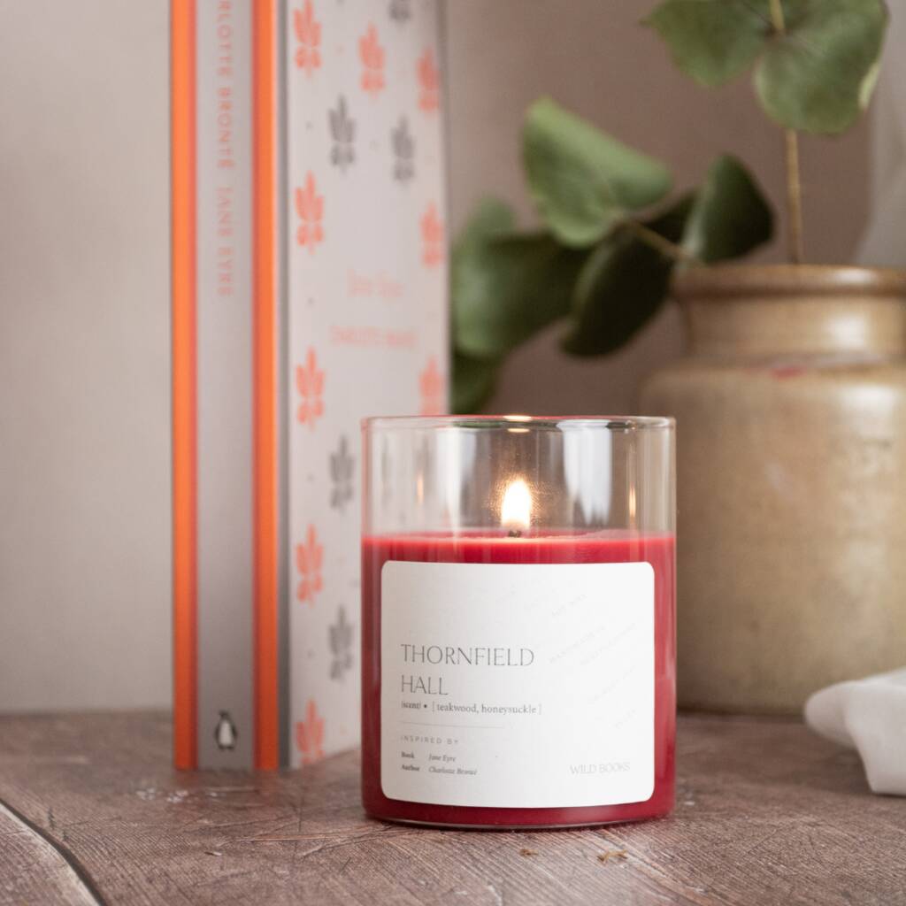 Jane Eyre Book And Candle Gift Set By Wild Books