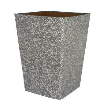 Recycled Star Burst Dots Print Waste Paper Bin, 3 of 6