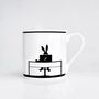 Working Rabbit Mug, thumbnail 2 of 2