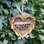 Personalised Wooden Heart Hanging Insect House, thumbnail 3 of 5