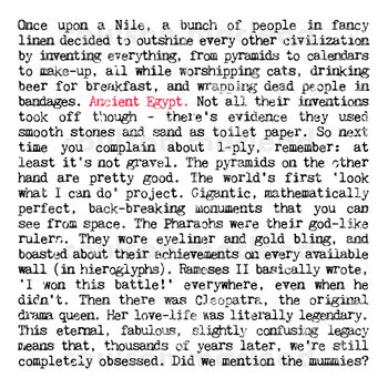 Ancient Egypt Gift Print, 2 of 9