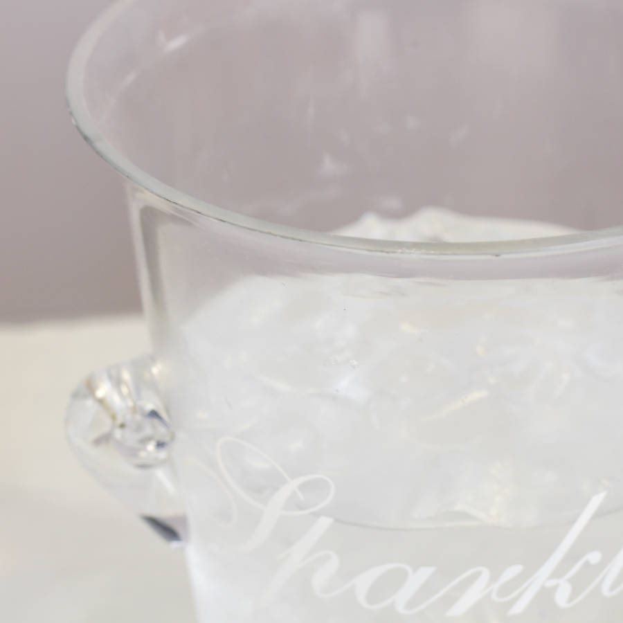 Sparkling Glass Wine Cooler By Dibor