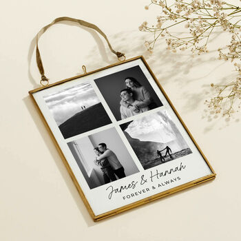 Personalised Photo Booth Style Hanging Photo Frame, 2 of 3