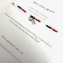 Manchester United Football Fan Mufc Bracelet With Heart Charm, thumbnail 2 of 7