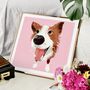 Border Collie Art Print | Pet Portrait, thumbnail 5 of 12