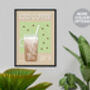 Iced Coffee Print Three Colour Options, thumbnail 1 of 6