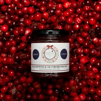 Mulled Wine And Cranberry Relish With Polgoon Vineyard *Limited Edition*, 3 of 4