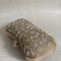 Handcrafted Raw Silk Gold Clutch Bag, thumbnail 3 of 8