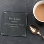 Personalised Coffee Coaster End Of Year Gift For Teacher, thumbnail 10 of 10