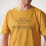 Men's Easily Distracted By Dogs T Shirt, thumbnail 2 of 3