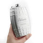 Personalised Groomsmen Cask Hip Flask, thumbnail 4 of 6