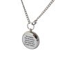 Personalised Silver Colour Compass Necklace Gift, thumbnail 8 of 12