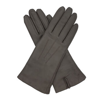 Tilly. Women's Cashmere Lined Leather Gloves, 5 of 12