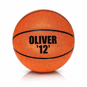 Personalised Basketball Ball, 2 of 10